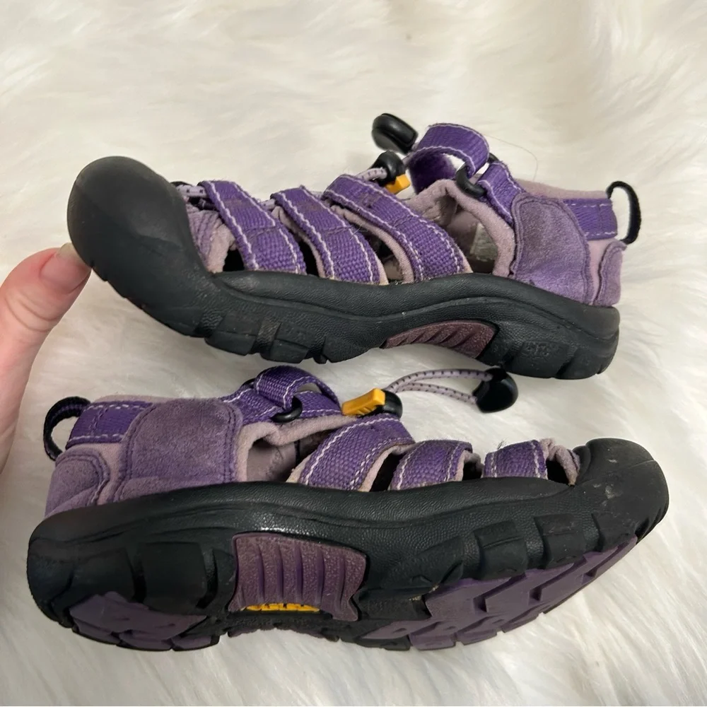 Keen Newport H2 Heliotrope Kids Purple black Sandals land Water Shoes